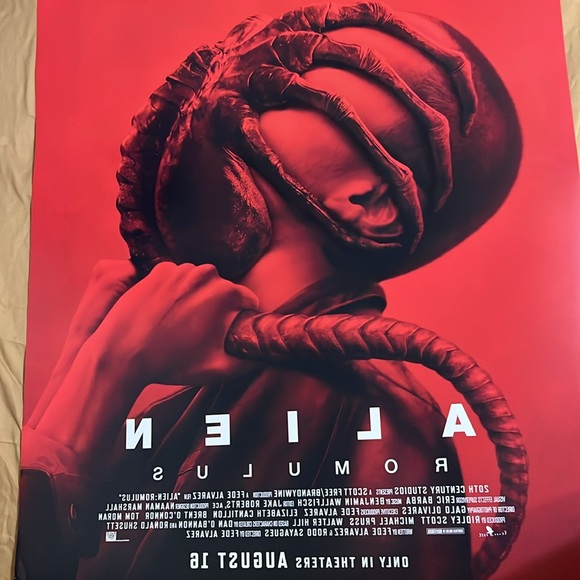 Alien: Romulus 2024 27x40 DS Movie Poster Theater origin Fede Álvarez Horror FOX - Picture 12 of 14